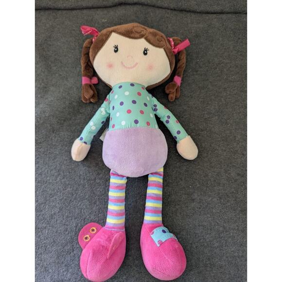 Snuggle Stuffs Sugar Snap Activity Educational Stuffed Doll 15" Busy Doll - Picture 1 of 7